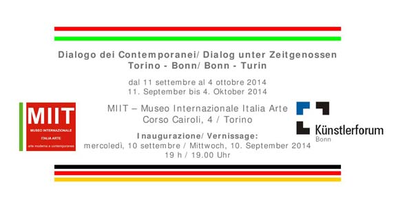 Einladungskarte Turin